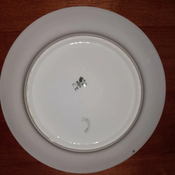 Antique Carl Tielsch (CT) Altwasser of Silesia China Salad Plate Set Lustreware - Picture 8 of 12